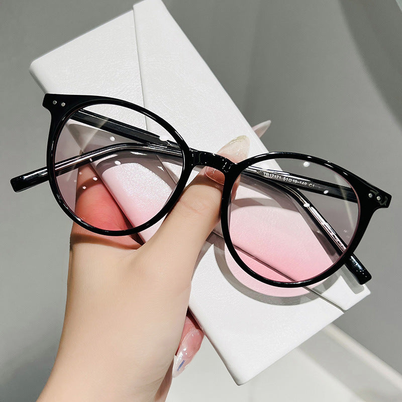 Venta al por mayor PC Gradient Blush Ladies Gafas de sol